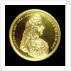 Naval reward medal; obverse by J. Roettier