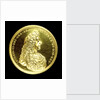 Naval reward medal; obverse by J. Roettier