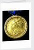 Medal commemorating the capture of Gibraltar, 1704; obverse by J. Croker