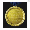Medal commemorating the capture of Gibraltar, 1704; reverse by J. Croker