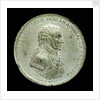 Badge commemorating the Battle of Camperdown, 1797 and Admiral of the Fleet, Adam Duncan (1731-1804); obverse by J.G. Hancock