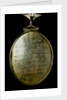 Locket commemorating the Battle of the Nile, 1798; obverse by Unknown