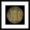 Medal commemorating the 350th anniversary of the sailing of the 'Mayflower', 1620-1970; reverse by Paul Vincze