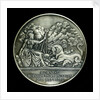 Medal commemorating the 200th anniversary of the birth of  Vice-Admiral Horatio Nelson, 1958; reverse by Paul Vincze