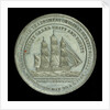 Medal commemorating the centenary of the Lutterworth Tradesmen's original Benefit Society, 1846; reverse by unknown