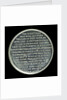 Medal commemorating Mandarin Hesing and the Chinese junk 'Keying'; reverse by Halliday