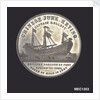 Medal commemorating the Chinese junk 'Keying' by T. Halliday