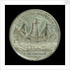 Medal commemorating the Chinese junk 'Keying'; obverse by Allen & Moore