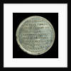 Medal commemorating the Chinese junk 'Keying'; reverse by Allen & Moore