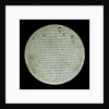 Medal commemorating John Clare (1820-1885), shipbuilder; reverse by unknown
