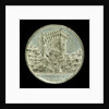 Medal commemorating the visit of the Atlantic fleet to Queenstown, 1910; obverse by J.F. O'Crowley