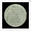 Medal commemorating the visit of the Atlantic fleet to Queenstown, 1910; reverse by J.F. O'Crowley