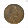 Medal commemorating the 2nd voyage of Captain James Cook, 1772; obverse by W. Barnett