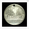 Medal commemorating Captain James Cook's second voyage; reverse by W. Barnett
