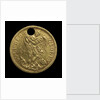 A touch piece; obverse by unknown