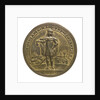 Counter commemorating the convention of Prado, 1739; obverse by unknown