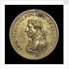Counter commemorating Nelson's victories; obverse by unknown