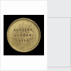 Counter commemorating Admiral Edward Pellew, Lord Exmouth (1757-1833) and the bombardment of Algiers, 1816; reverse by unknown
