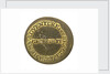Counter commemorating HMS 'Adventure' and 'Beagle', 1826-1827; reverse by unknown