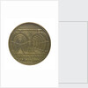 Counter commemorating the Thames tunnel and Trafalgar Square Memorial; obverse by unknown