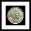 Counter commemorating Queen Victoria; reverse by Allen & Moore