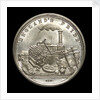 Counter commemorating Prince Albert; reverse by Allen & Moore