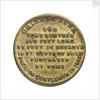 Counter commemorating the Chinese junk 'Keying'; reverse by unknown