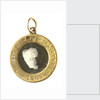 Badge commemorating The Royal Naval Exhibition, 1891; reverse by Unknown