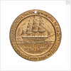 Medalet commemorating the Trafalgar Centenary and the St George's Society and Sons of England, of Ottawa; obverse by unknown