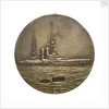 Medalet commemorating HMS 'Dominion'; reverse by W.M.C.
