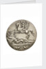 Medalet commemorating HMS 'Bellerophon'; obverse by V.B.