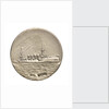 Medalet commemorating HMS 'Hampshire'; reverse by V. & S.