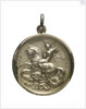 Medalet commemorating the raid on Zeebrugge and Ostend, 1918; obverse by unknown