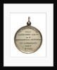 Medalet commemorating the raid on Zeebrugge and Ostend, 1918; reverse by Unknown