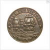 Medalet commemorating the raid on Zeebrugge and Ostend, 1918; obverse by unknown