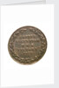 Medalet commemorating the raid on Zeebrugge and Ostend, 1918; reverse by unknown