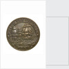 Medalet commemorating Save the 'Victory' Fund; obverse by unknown