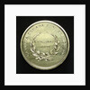 Medal commemorating the capture of Cayenne, 1809; reverse by G.F. Pidgeon