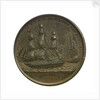 Medal commemorating the surrender of the Emperor Napoleon I, 1815; reverse by J. Mudie