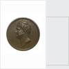 Medal commemorating the visit of King George IV to Southampton, 1823; obverse by W. Wyon