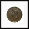 Medal commemorating the visit of King George IV to Southampton, 1823; obverse by W. Wyon