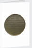 Medal commemorating the Gloucester and Berkeley Canal; reverse by T. Halliday