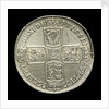 A Lima half-crown; reverse by unknown