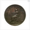 Halfpenny; reverse by unknown