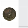 Halfpenny; reverse by unknown
