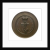 Trial piece, Naval Engineers medal; obverse by W. Wyon