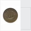 Halfpenny; reverse by unknown