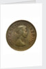 Halfpenny; obverse by unknown