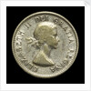 10 cents coin; obverse by unknown