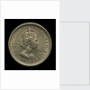 10 cents coin; obverse by unknown